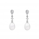 Pendientes para novia en plata y perlas (79B0201TE1) 1