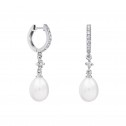 Pendientes para novia en plata y perlas (79B0401TE1) 2