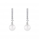 Pendientes para novia en plata y perlas (79B0401TD1) 1