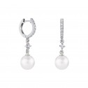 Pendientes para novia en plata y perlas (79B0401TD1) 2