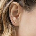 Climbing bridal earrings with diamonds (75R0111Z)