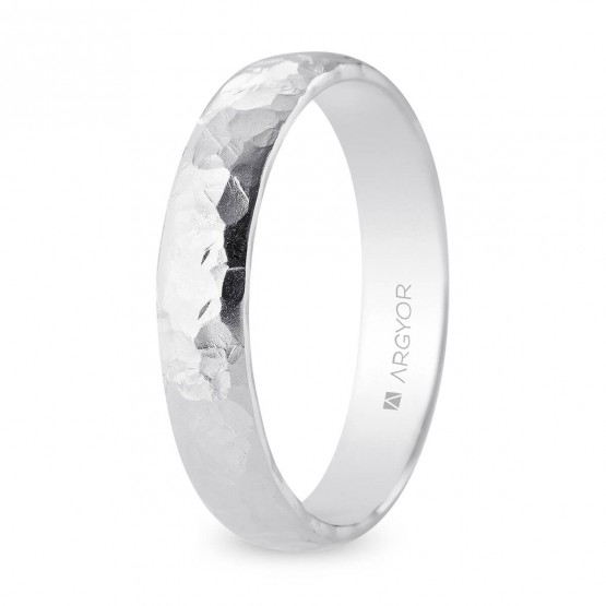 White gold wedding ring 3,5 mm (5B35556)