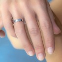 wedding ring with diamond (5B40150P) 3