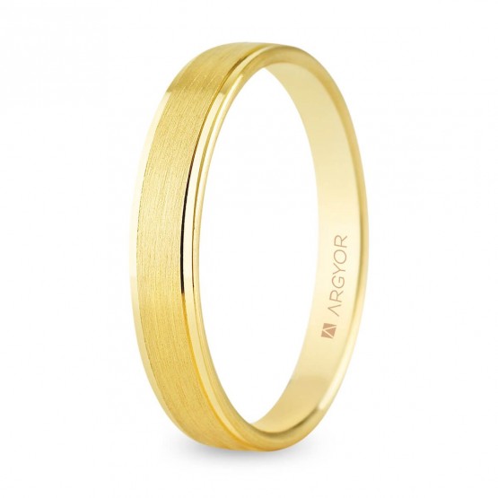 4mm gold wedding ring comfort (5140397)