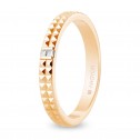 Double Studded Rose Gold Diamond Ring (5R27537D)