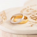 White gold wedding ring 3,5 mm (5B35556)