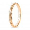 Ring aus Roségold mit Perlen- und Diamantdesign (5R25553D)