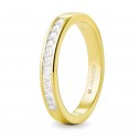 Yellow gold ring with cubic zirconia (74A0052Z)