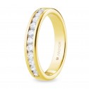 Gold wedding band with diamonds 0.50ct (74A0120)