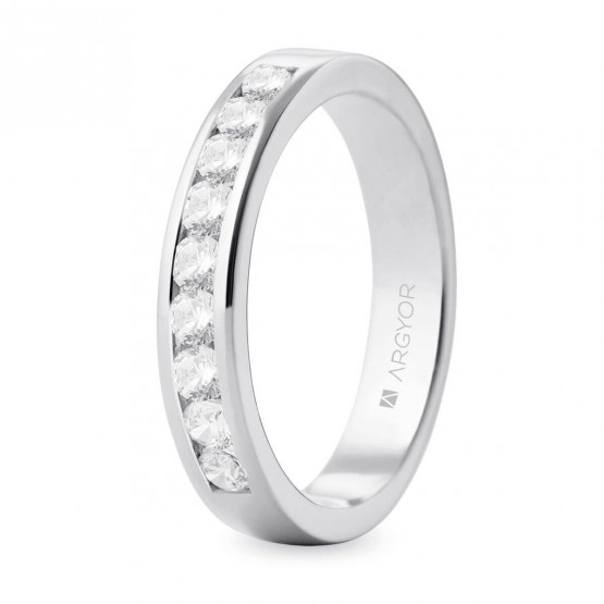 18k White Gold Ring with Zirconia (74B0051Z)