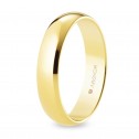 Classic 18k yellow gold wedding ring (50405)