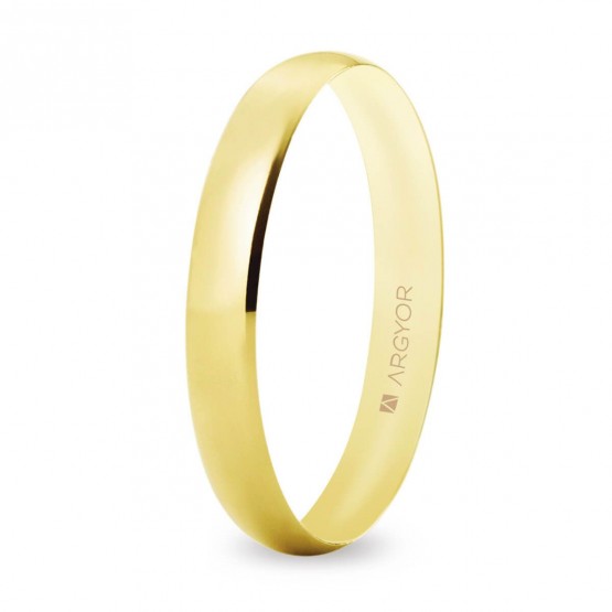 Classic 3.3mm yellow gold wedding ring (5135513)