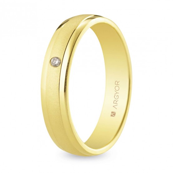 18k gold diamond wedding ring (5140044D)