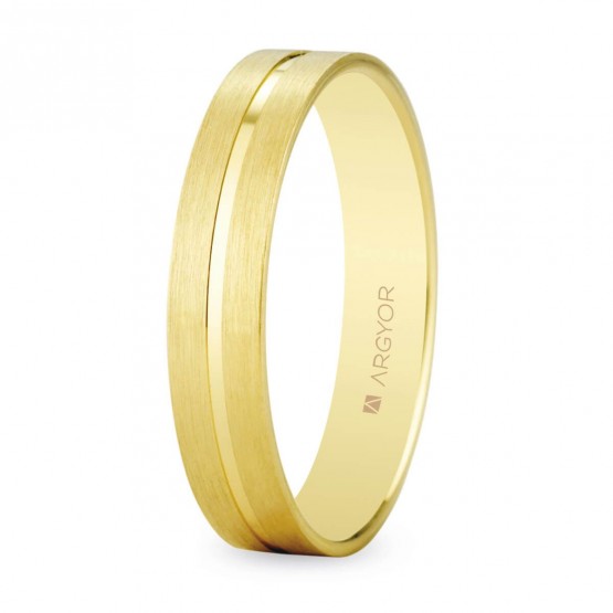 4 mm yellow gold wedding ring (5140494)