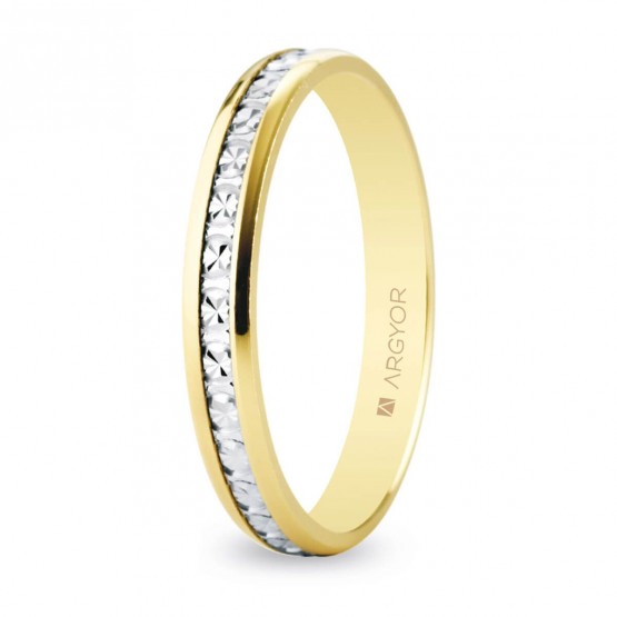3mm two-tone wedding ring (5230463)