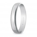 Half-round silver wedding ring (4.5mm) 5745512