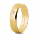 18k yellow gold diamond wedding ring (50505D)