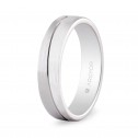 Classic 4mm platinum wedding ring (0594005)