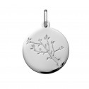 Young tree of life 18k white gold pendant (24B8400223)