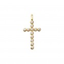 Gold Cross with Zirconia (75A0020Z)