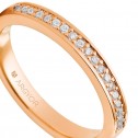 Anillo de diamantes en oro rosa (74R0054)