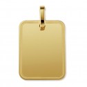 Placa de oro forma rectangular (21312L01)