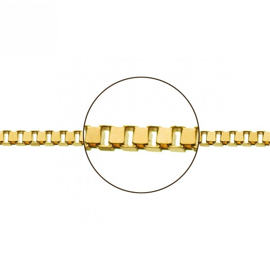 Cadena de oro amarillo 18k veneciana (033113054)