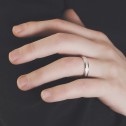 White gold wedding ring 4mm (5B40044) 3