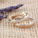18k two-tone gold wedding ring (5240312)