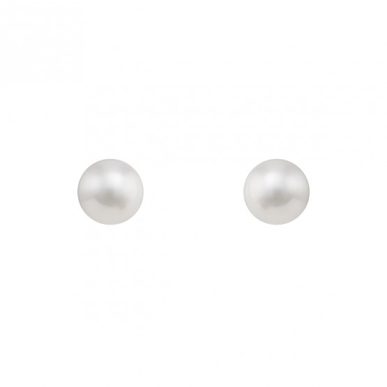 Pendientes de plata con Perlas 6mm (6B8307303B)