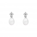 Pendientes para novia en plata y perlas (79B0100TE1) 1