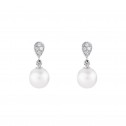 Pendientes para novia en plata y perlas (79B0200TD1) 1