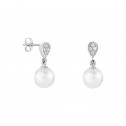 Pendientes para novia en plata y perlas (79B0200TD1) 2