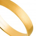 Alianza de boda oro 3,5mm satinada (50353S)