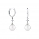 Pendientes para novia en plata y perlas (79B0301TD1) 2