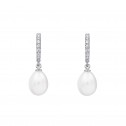 Pendientes para novia en plata y perlas (79B0400TE1) 1