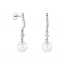 Pendientes para novia en plata y perlas (79B0501TD1) 2