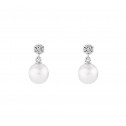 Pendientes para novia en plata y perlas (79B0600TD1) 1