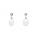 Pendientes para novia en plata y perlas (79B0600TE1) 1