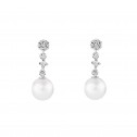 Pendientes para novia en plata y perlas (79B0601TD1) 1