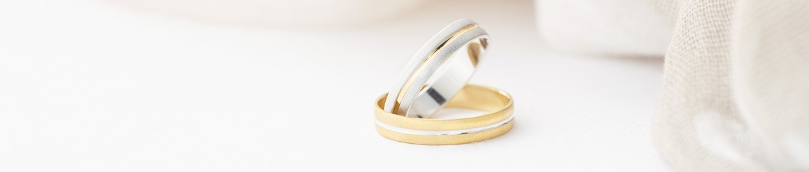 Two-tone gold wedding rings since 1954  | Argyor
