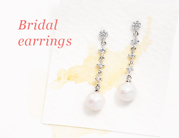 Bridal earrings argyor