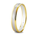Plural Collection - Two-tone gold rings